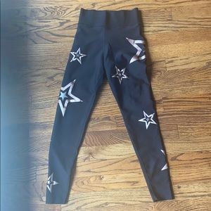 Pink foil starred Ultracor legging XS